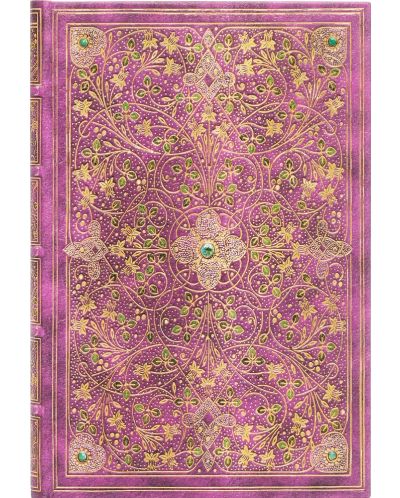 Bilježnica Paperblanks Diamond Jubilee - 9.5 х 14 cm, 88 listova, sa širokim redovima - 1