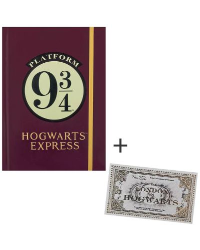Bilježnica Cinereplicas Movies: Harry Potter - Hogwarts Express, формат А5 - 5