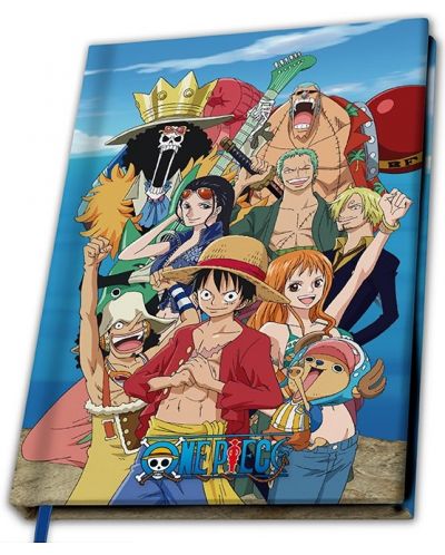 Bilježnica ABYstyle Animation: One Piece - Staw Hat Crew, A5 format - 1