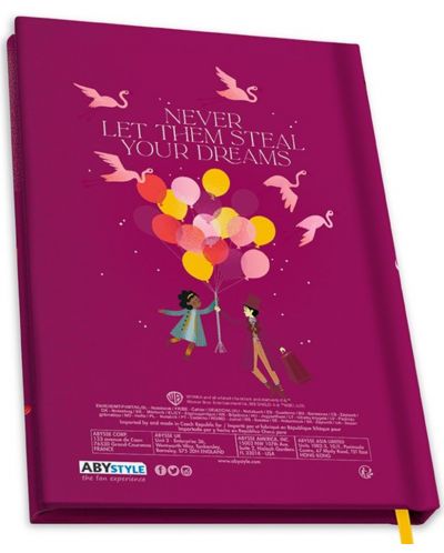 Rokovnik ABYstyle Movies: Wonka - Willy Wonka Dreams, A5 format - 2