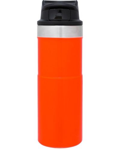 Putna termo čaša Stanley The Trigger -  Blaze Orange, 470 ml - 2