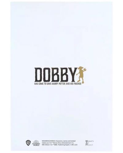 Bilježnica CineReplicas Movies: Harry Potter - Dobby, A5 format - 3