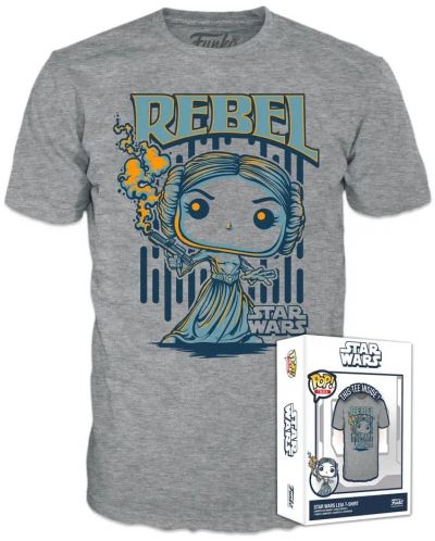 Majica Funko Movies: Star Wars - Leia - 3