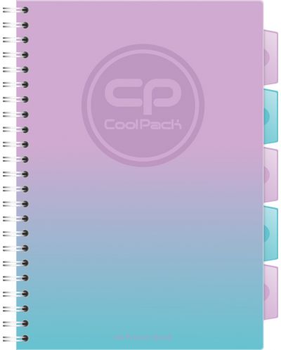 Bilježnica sa spiralom Cool Pack - A4, Gradient Blueberry - 1