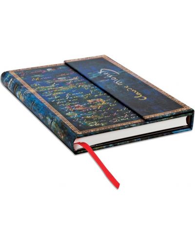 Bilježnica Paperblanks Monet - Midi, na linije, 72 lista - 2