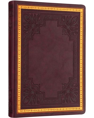 Bilježnica Victoria's Journals Old Book - B6, 128 listova, burgundy - 3