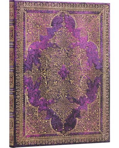 Bilježnica Paperblanks Bijou - 18 x 23 cm, 72 lista, sa širokim redovima - 3