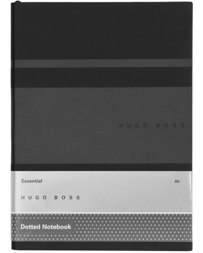 Bilježnica Hugo Boss Gear Matrix - A5, s točkicama, crn - 2