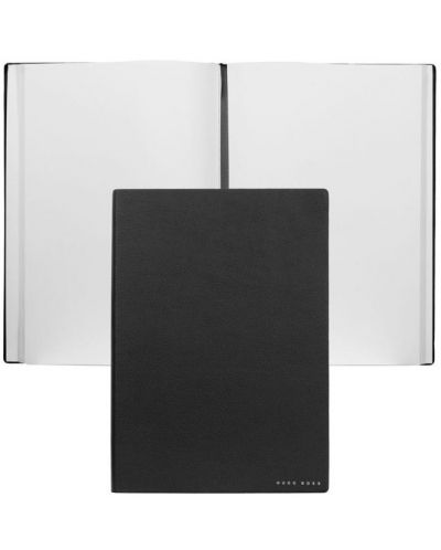Bilježnica Hugo Boss Essential Storyline - A6, bijeli listovi, crna - 3