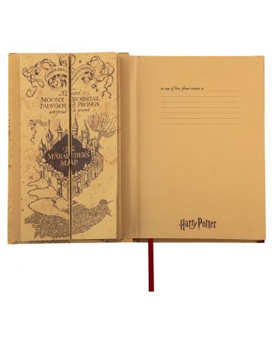 Bilježnica Cine Replicas Movies: Harry Potter - Marauder's Map, A5 - 3
