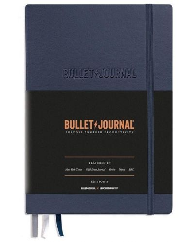 Rokovnik Leuchtturm1917 Bullet Journal - Edition 2, А5, plavi - 1