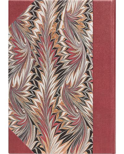 Bilježnica Paperblanks Rubedo - 13 x 18 cm, 72 lista, sa širokim redovima - 2