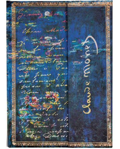 Bilježnica Paperblanks Monet - Midi, na linije, 72 lista - 1