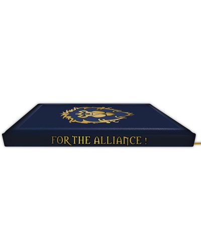 Bilježnica ABYstyle Games: World of Warcraft - Alliance Symbol, format A5 - 3