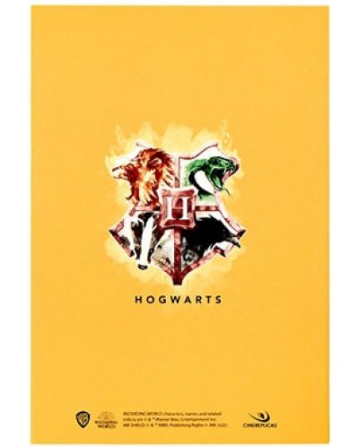 Bilježnica Cine Replicas Movies: Harry Potter - Hufflepuff (Badger) - 2