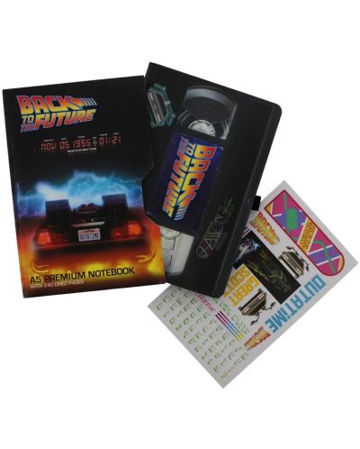 Bilježnica Pyramid Movies: Back to the Future - VHS, A5 format - 4