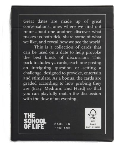 Zabavne karte za upoznavanje The School of Life - Dating Cards - 4