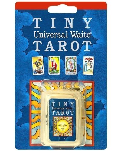 Tiny Tarot Key Chain (Miniature Deck and Booklet) - 1