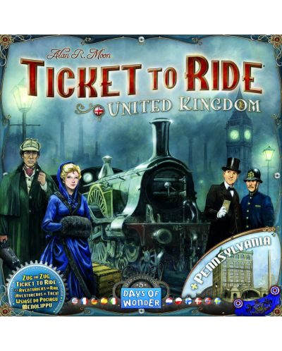 Proširenje za društvenu igru Ticket to Ride - United Kingdom - 3