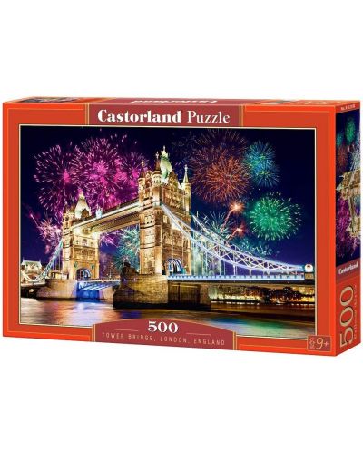 Slagalica Castorland od 500 dijelova - Tower Bridge, London ​ - 1