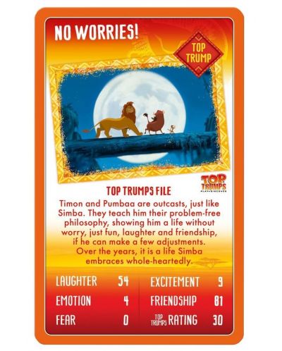 Kartaška igra Top Trumps - Lion King - 3