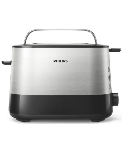 Toster Philips - Viva Collection HD2637/90, 1000 W, crni - 1