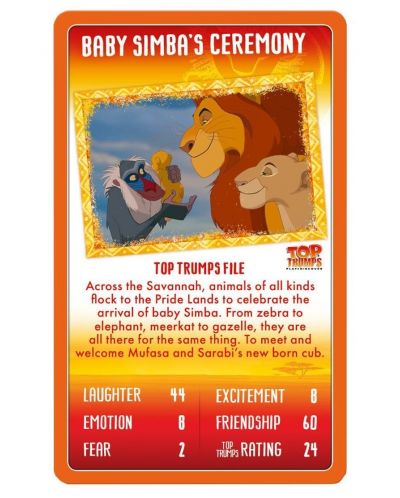 Kartaška igra Top Trumps - Lion King - 4