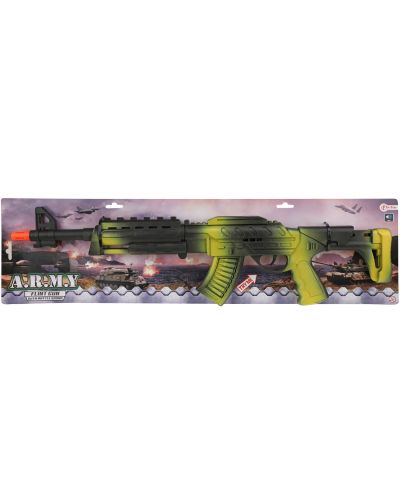 Dječja igračka Toi Toys - Mehanički jurišna puška AK-47, asortiman - 1