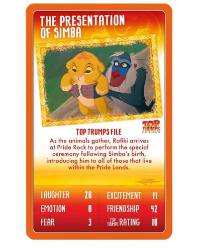 Kartaška igra Top Trumps - Lion King - 2