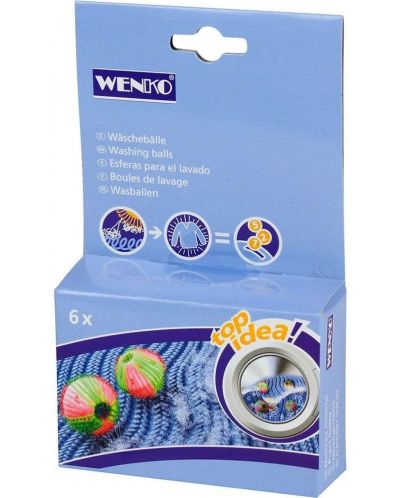 Kuglice za pranje rublja protiv dlaka i vlakana Wenko - 6 komada - 3