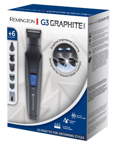 Trimer Remington - PG3000 Graphite G3, crni - 3