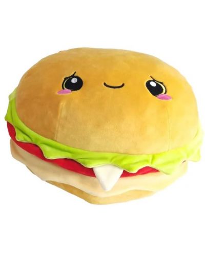 Transformirajući jastuk 2 u 1 Felyx Toys - Squishy, Pas-hamburger - 3