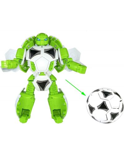 Robot koji se transformira Raya Toys - Nogometna lopta  - 3