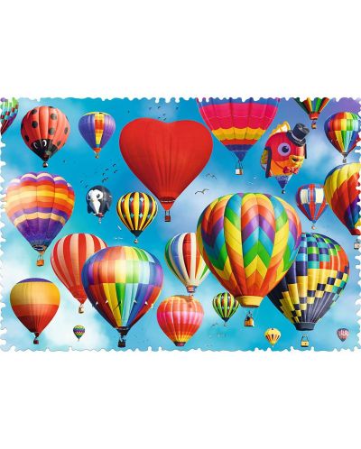 Puzzle Trefl od 600 dijelova - Baloni u boji - 2