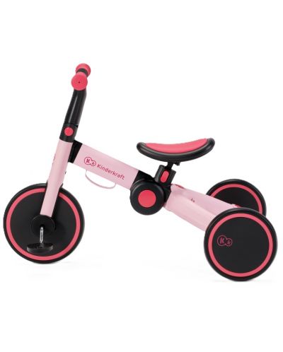 Tricikl 3 u 1 KinderКraft - 4trike, Pink - 5