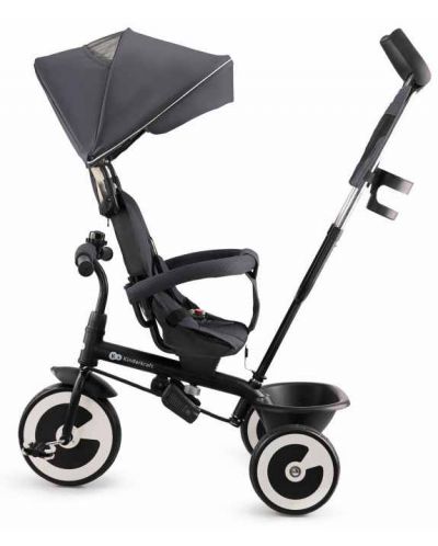 Tricikl KinderKraft - Aston, tamnosivi - 3