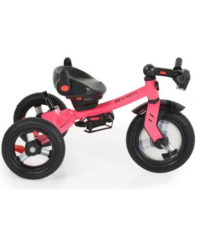 Tricikl Byox - Tornado, s glazbenom pločom, ružičasti - 9