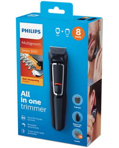 Trimer Philips Multigroom series 3000 „8 в 1“ MG3730/15 - 5