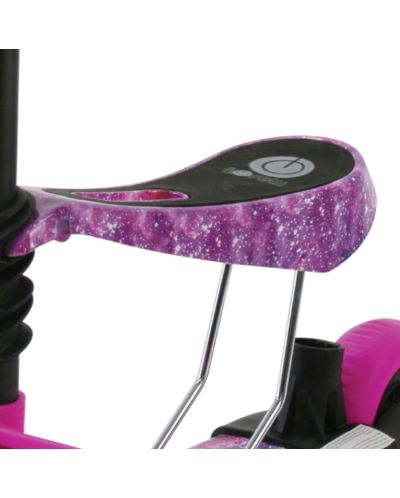 Romobil sa sjedalom Lorelli - Draxter Plus Pink Galaxy - 6