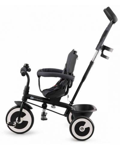 Tricikl KinderKraft - Aston, tamnosivi - 4
