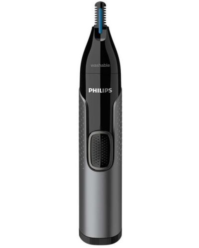 Trimer za nos, uši i obrve Philips - Series 3000 NT3650/16, sivi - 2