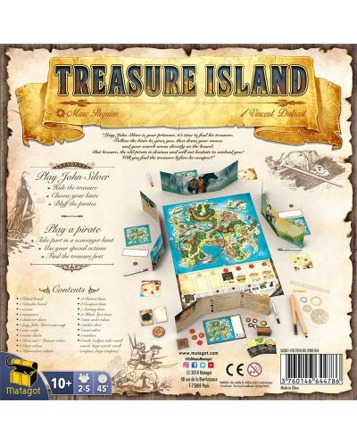 Društvena igra Treasure Island - obiteljska - 2