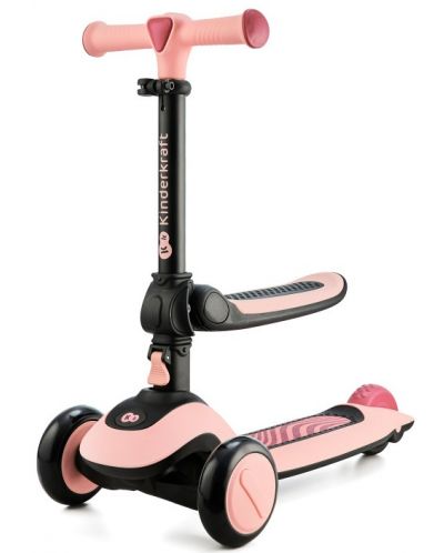 Romobil KinderKraft - Halley, Rosa pink - 1