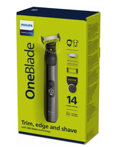 Trimer Philips - OneBlade Face and Body, crni - 2