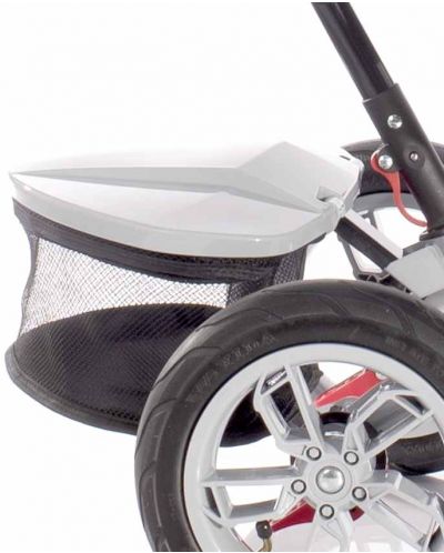 Tricikl sa zračnim gumama Lorelli - Speedy, Grey&Black - 8