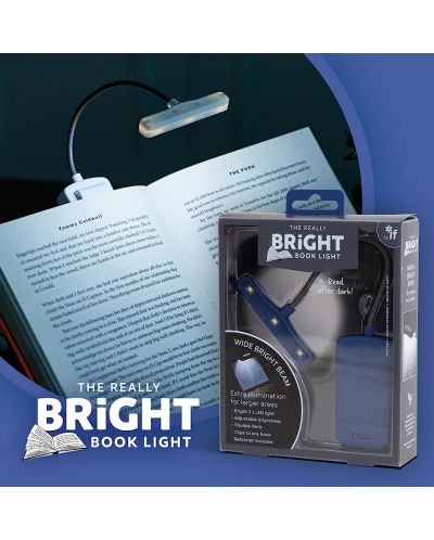 Svjetlo za knjige u boji IF – Bright, bijelo - 3