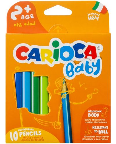 Set olovaka u boji Carioca Baby - 10 boja - 1