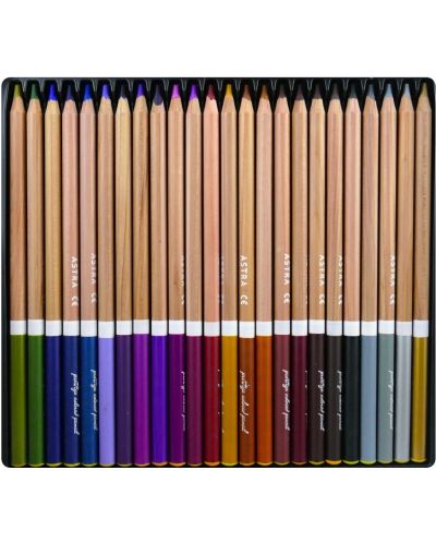 Akvarel olovke u boji Astra Prestige - U metalnoj kutiji, 48 boja - 2