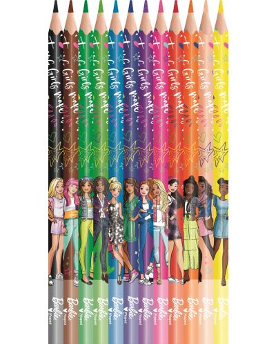 Set olovaka u boji Maped Barbie - 12 boja - 2