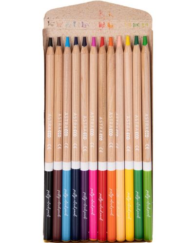 Olovke u boji Astra Eco - 12 boja - 2
